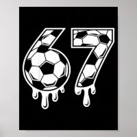 67 Soccer Ice Cream Drip Gen Alpha Six Seven Meme