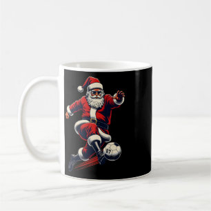 67 Soccer Santa Six Seven Meme Christmas Sport Men Coffee Mug