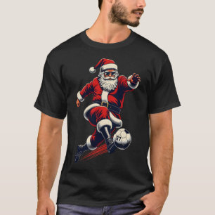 67 Soccer Santa Six Seven Meme Christmas Sport Men T-Shirt