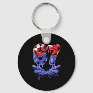67 Soccer Shirt For Boys — Kids 67 T Shirt, Soccer Key Ring