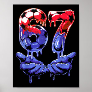 67 Soccer Shirt For Boys — Kids 67 T Shirt, Soccer Poster