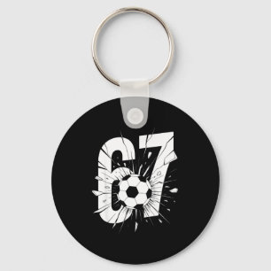 67 Soccer Six Seven 6 7 Meme 67  Key Ring