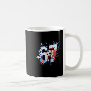 67 Soccer Six Seven 6 7 Meme Coffee Mug