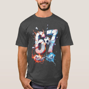 67 Soccer Six Seven Soccer 6 7 Kids Boys Girls Fun T-Shirt