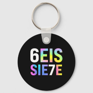 67 Spanish Meme Seis Siete Six Seven Funny Spanish Key Ring