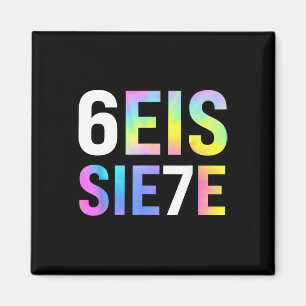 67 Spanish Meme Seis Siete Six Seven Funny Spanish Magnet