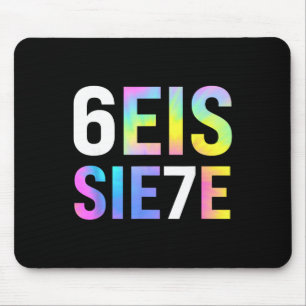 67 Spanish Meme Seis Siete Six Seven Funny Spanish Mouse Pad