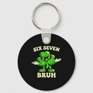 67 st patricks day shirts for kids boys six seven6 key ring