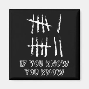 67 Tally Mark Funny If You Know You Know 6 7 Six S Magnet