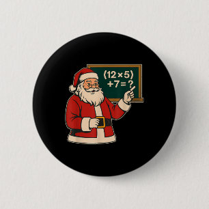 67 Teacher Christmas Santa Six Seven Meme Brainrot 6 Cm Round Badge