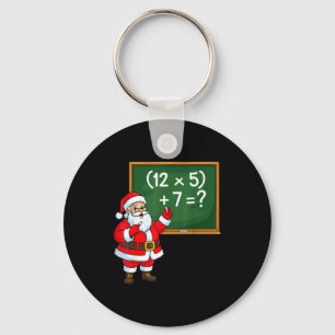 67 Teacher Christmas Santa Six Seven Meme Brainrot Key Ring