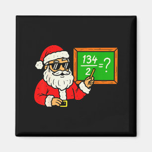 67 Teacher Christmas Santa Six Seven Meme Brainrot Magnet