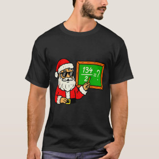 67 Teacher Christmas Santa Six Seven Meme Brainrot T-Shirt