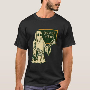 67 Teacher Halloween Ghost Six Seven Meme Brainrot T-Shirt