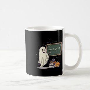 67 Teacher Halloween Ghost Six Seven Meme Math Jok Coffee Mug
