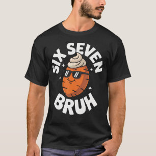 67 Thanksgiving Funny Six Seven Meme Sweet Potato T-Shirt