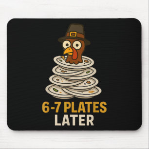 67 Thanksgiving Funny Turkey 6-7 Meme Six Seven Bo Mouse Pad