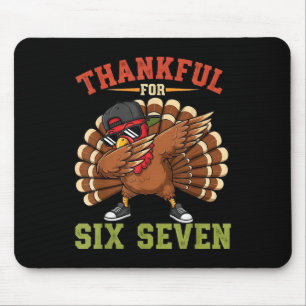 67 Thanksgiving Meme Funny Thankful Turkey Dabbing Mouse Pad