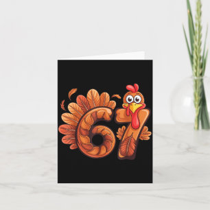 67 Thanksgiving Turkey Card