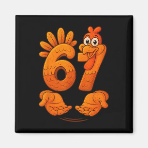 67 Thanksgiving Turkey Funny Gen Alpha Meme Thanks Magnet