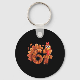 67 Thanksgiving Turkey Key Ring