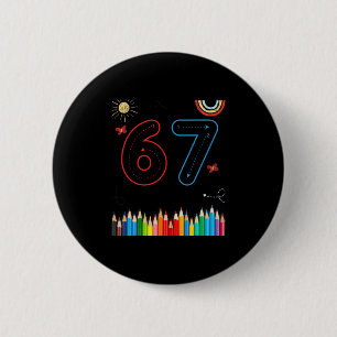 67 Tracing Funny Meme Elementary School Teachers 6 Cm Round Badge