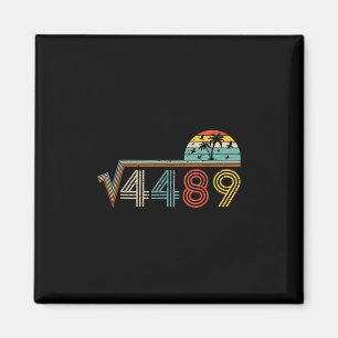67 Vintage Meme Square Root 4489 Slang Math Teache Magnet