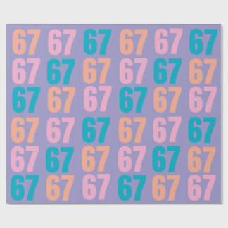 67 Wrapping Paper