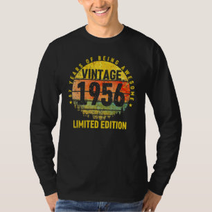 67 Years Being Awesome Vintage 1956 Birthday 1 T-Shirt