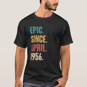 67 Years Old Vintage 1956 Birthday 67th Decoration T-Shirt