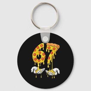 67 Zza Meme Funny Zza Lover Key Ring