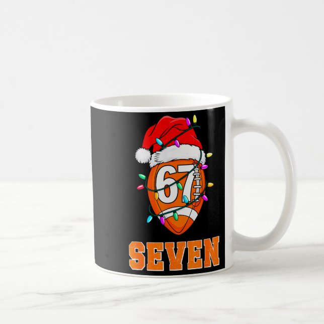 67endy Xmas Football – Six &amp; Seven Matching Co Coffee Mug (Right)