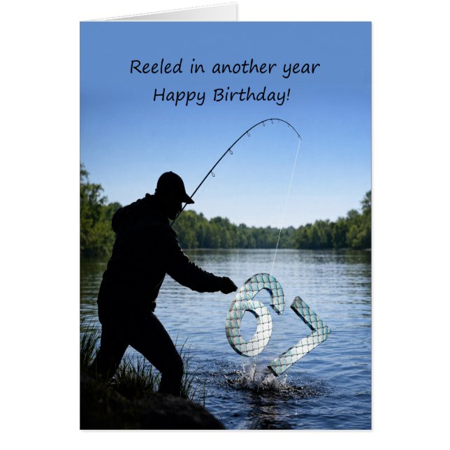 67th Birthday Fisherman  (Front)