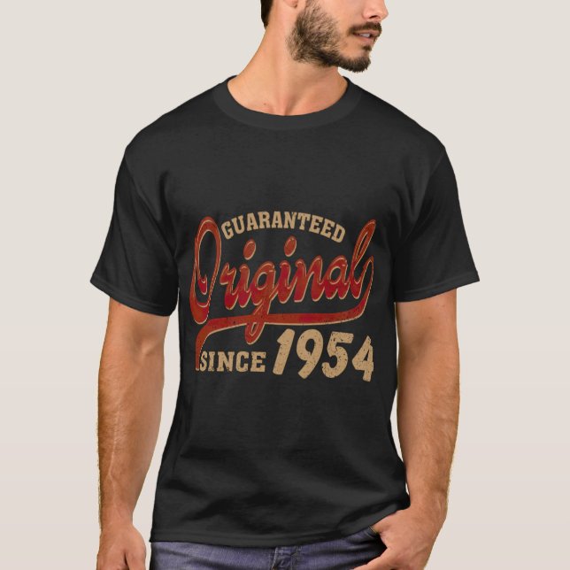 67th Birthday Gift Ideas T-ShirtGuaranteed Since T-Shirt (Front)