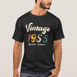 67Th Birthday Party Gifts 67 Old 1955 Her Him Vint T-Shirt