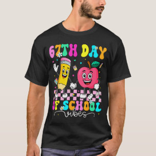 67th Day Of School Shirt 67 Days Smarter Teacher B