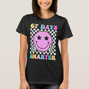 67th Day Of School Shirt 67 Days Smarter Teacher G
