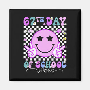 67th Day Of School Shirt Six Seven Bruh Teacher Bo Magnet