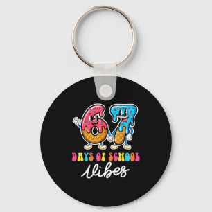 67th Day Of School Vibes Funny Six Seven 67 Meme S Key Ring
