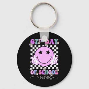 67th Day Of School Vibes Funny Six Seven 67 Meme S Key Ring