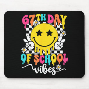 67th Day Of School Vibes Funny Six Seven 67 Meme S Mouse Pad