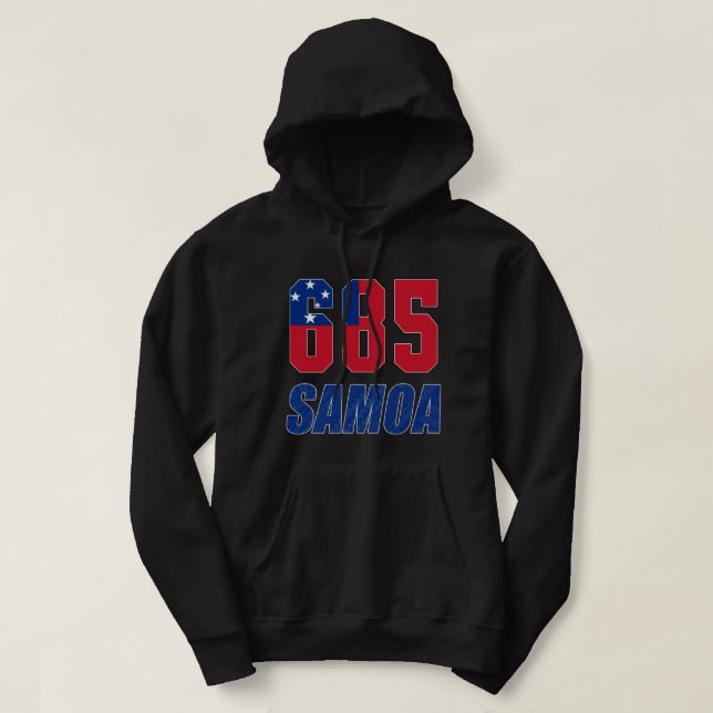 685 Samoa Design Clothing   Hoodie (Design Front)