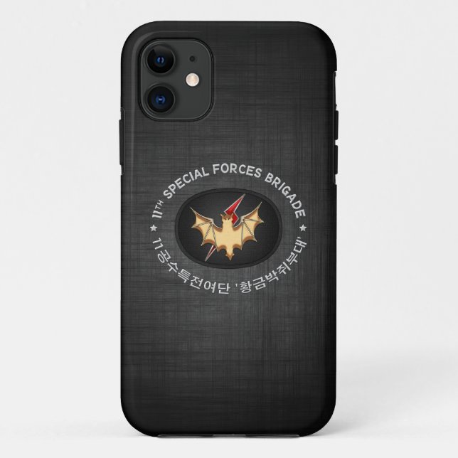 [68] 11th SF BDE Patch Special Edition Case-Mate iPhone Case (Back)