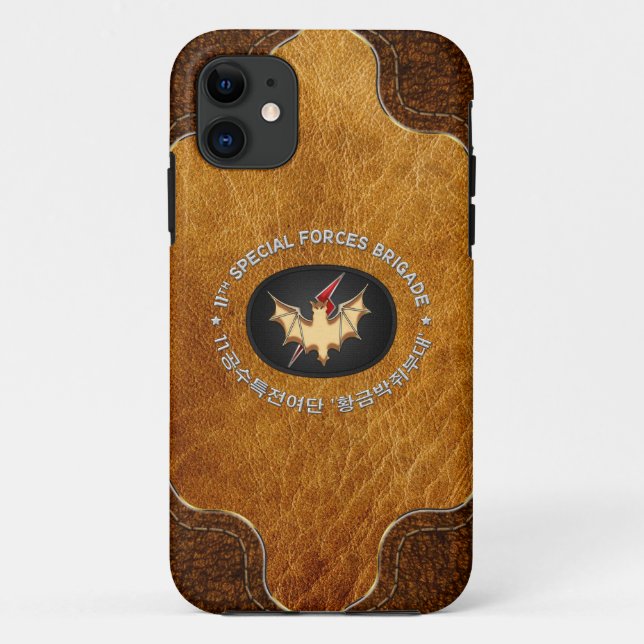 [68] 11th SF BDE Patch Special Edition Case-Mate iPhone Case (Back)