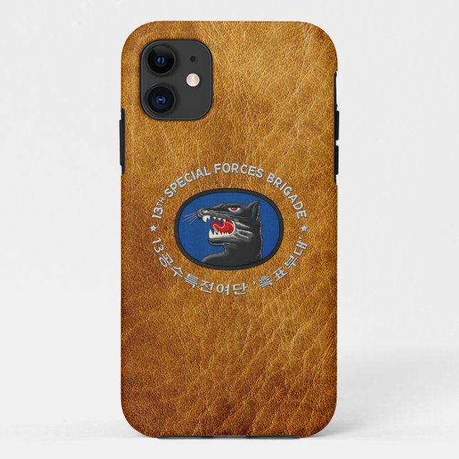 [68] 13th SF BDE Patch Special Edition Case-Mate iPhone Case (Back)
