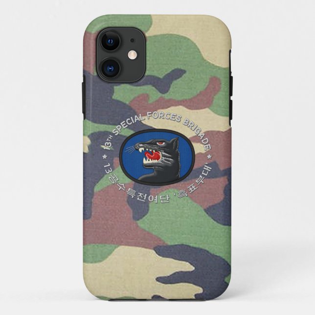 [68] 13th SF BDE Patch Special Edition Case-Mate iPhone Case (Back)