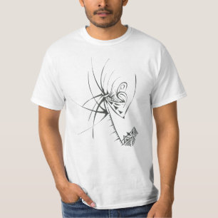 68 Black White Abstract Tribal Tattoo Art T-Shirt