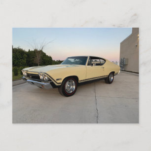 68' Chevy Chevelle Postcard