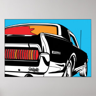 '68 Cougar Poster