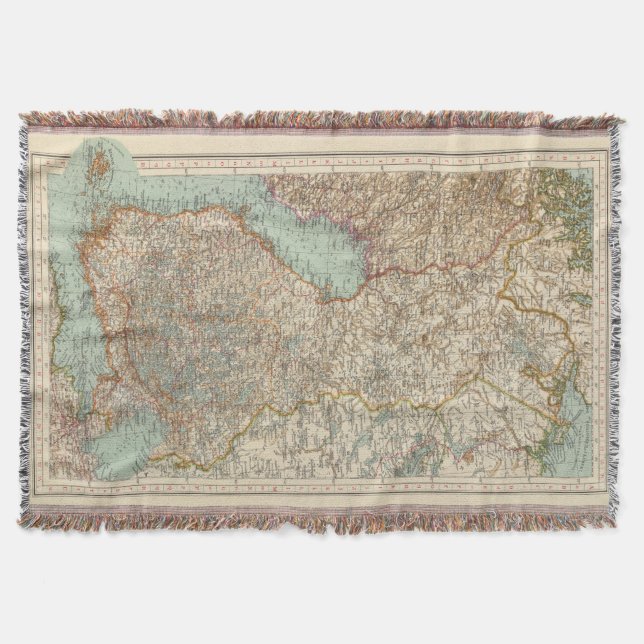 68 Finland Throw Blanket (Front)